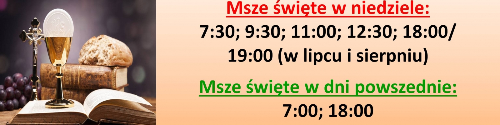 Msze św.